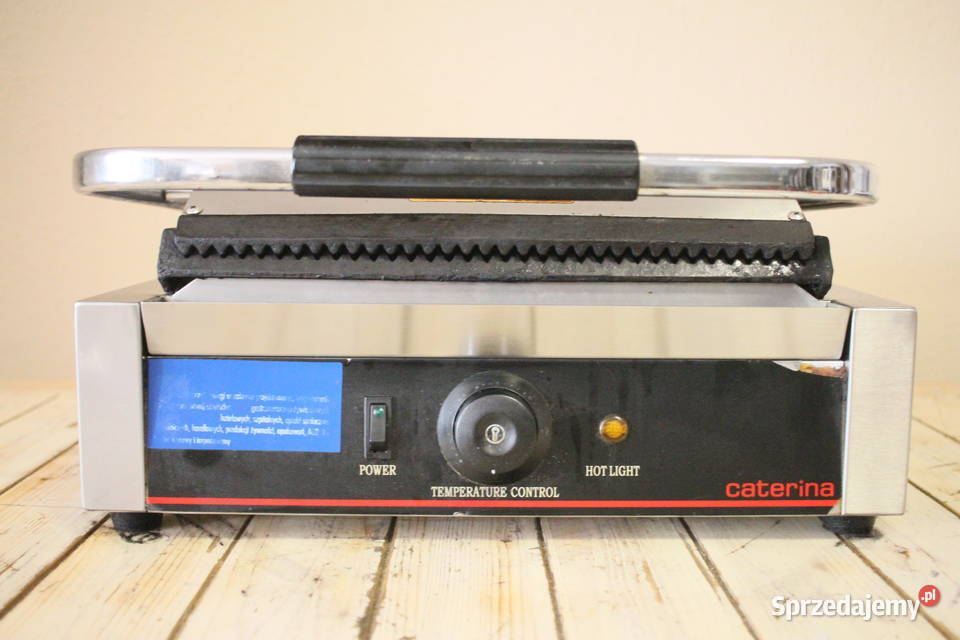 Grill kontaktowy rylfowany elektryczny Stalgast Pszczyna