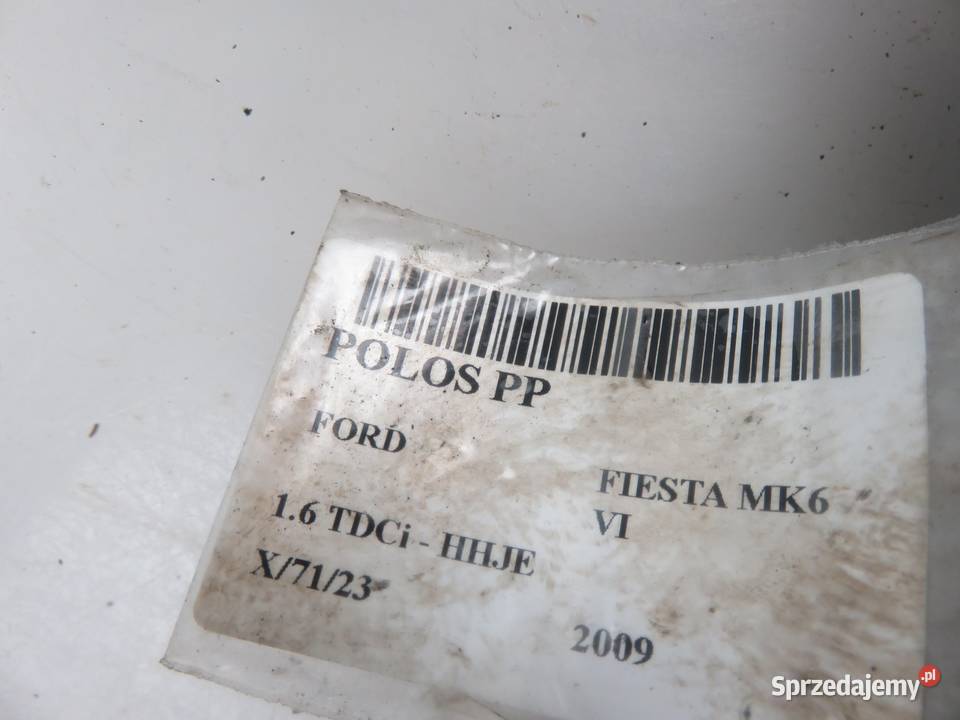 PÓŁOŚ PRAWA PRZEDNIA FIESTA MK6 16 8V513B436HB