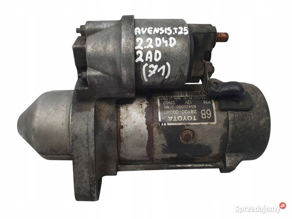 ROZRUSZNIK Toyota Avensis T25 22 D4D 281000G040 osobowe Chełm