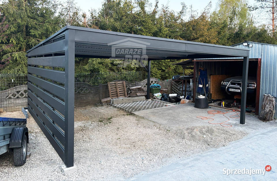 Carport Wiata samochodowa CarPort 5x5 m Nowogard