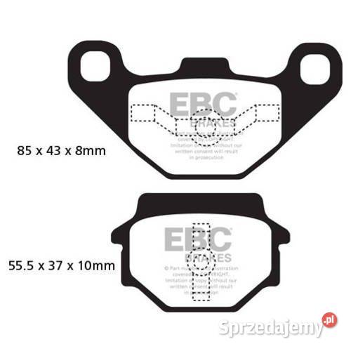 KLOCKI HAMULCOWE EBC FA251 M2 1200 S1 1200 S3 Klocki hamulcowe Zabrze