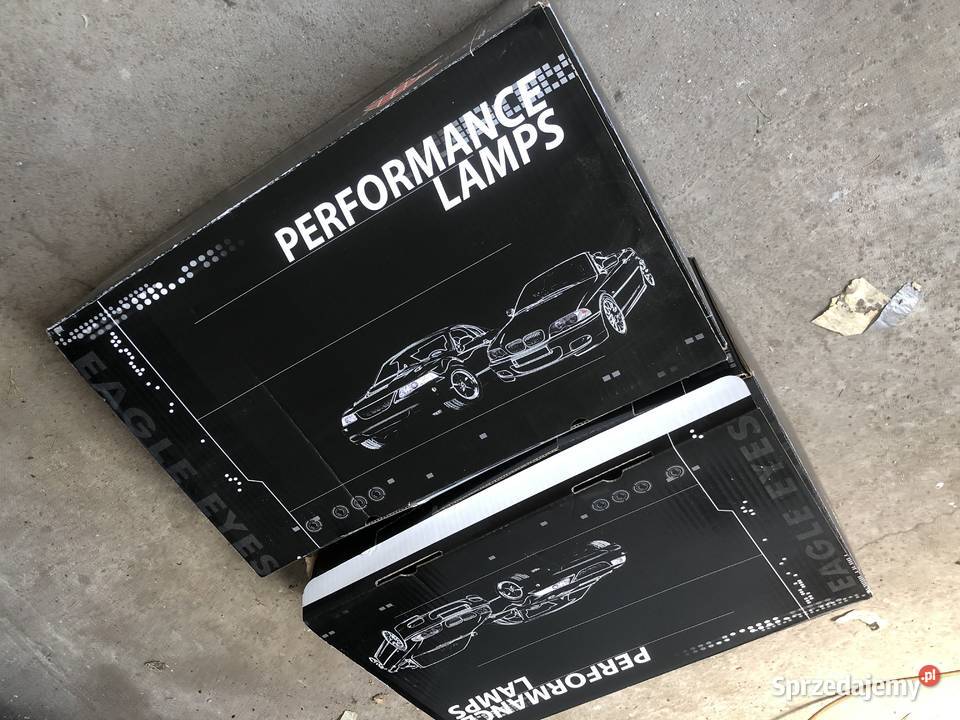 Nowe przednie Lampy Clear Reflektory Chrom