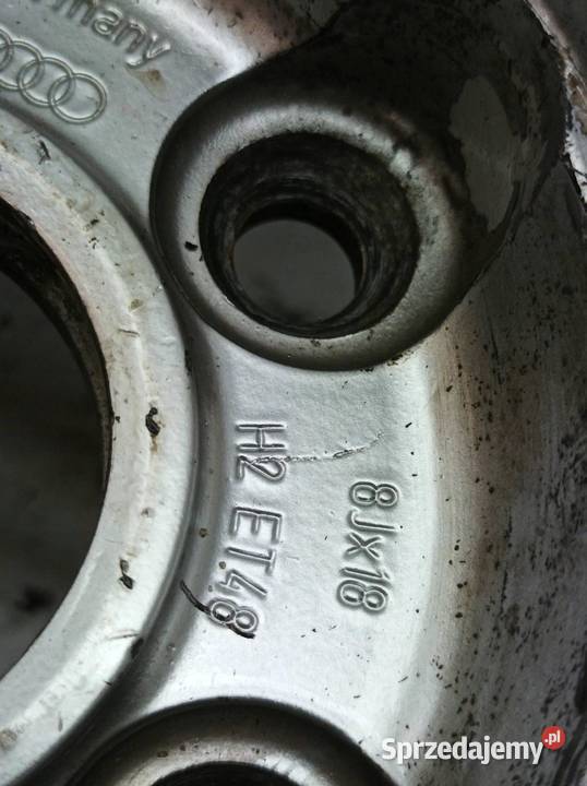 FELGA ALUMINIOWA R18 5X112 ET48 OC57MM 8JX18H2