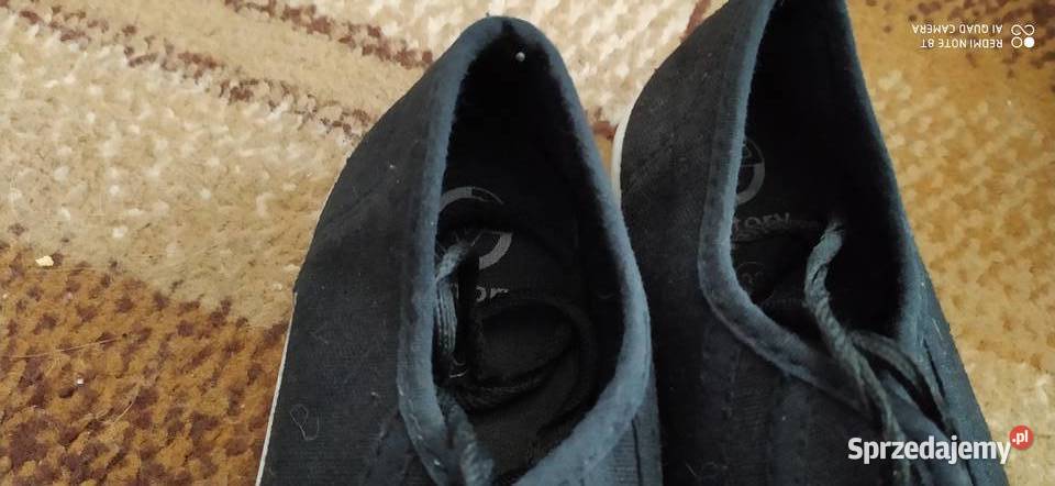trampki tenisówki czarne dziecięce 33 czarne wielkopolskie Poznań sprzedam