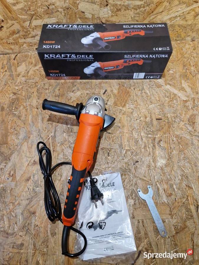 Szlifierka kątowa KraftDele KD1724 1400W 125mm Głogowa