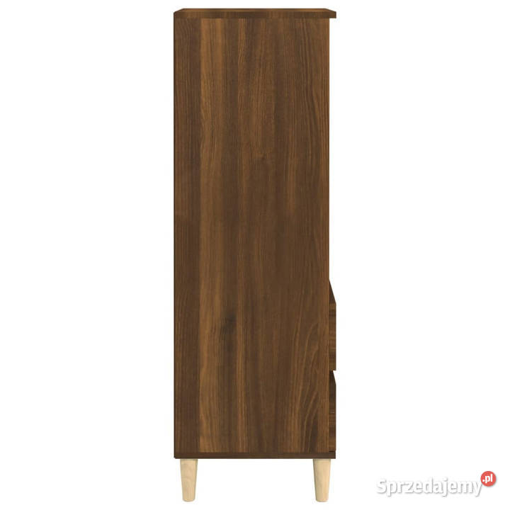 Wysoka szafka brązowy dąb40x36x110 cmmateriał Pozostałe Warszawa