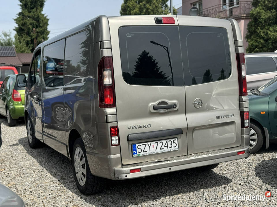 Opel Vivaro 16 120 3 osobowy klimatyzacja II ABS śląskie Łodygowice