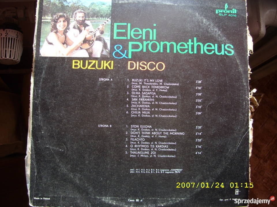 Pop ELENI 3 plyty LP Wołów
