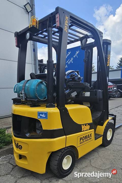 YALE GLP20SVX 2010r 2T LPGmaszt triplex z wolnym Oborniki