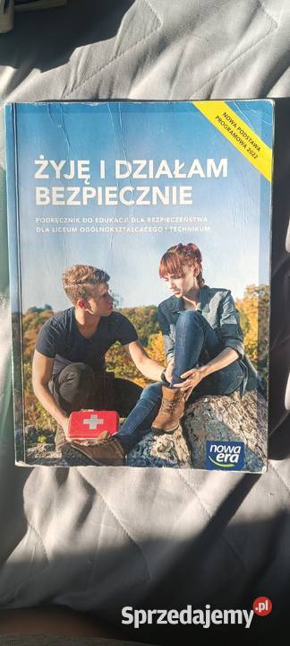 ŻYJĘ I DZIAŁAM BEZPIECZNIE podręcznik do Artykuły szkolne Wrocław sprzedam
