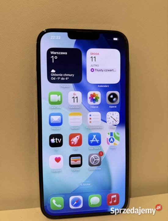 Apple iPhone 13 Pro 256GB Czarny Kalisz