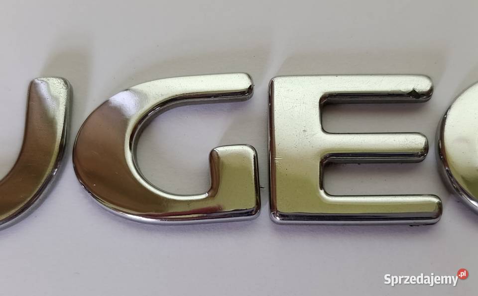 Napis emblemat Peugeot 307 0208r Lipno