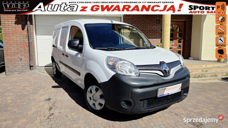 Renault Kangoo MAXI L2 PACK CLIM110 3osobSalon I nieuszkodzony Aleksandrów Łódzki