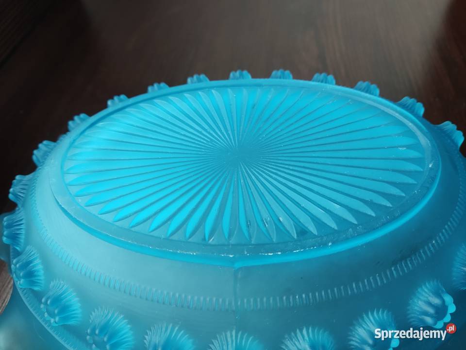 Davidson owalna szklana patera Blackberry Prunt Kraków