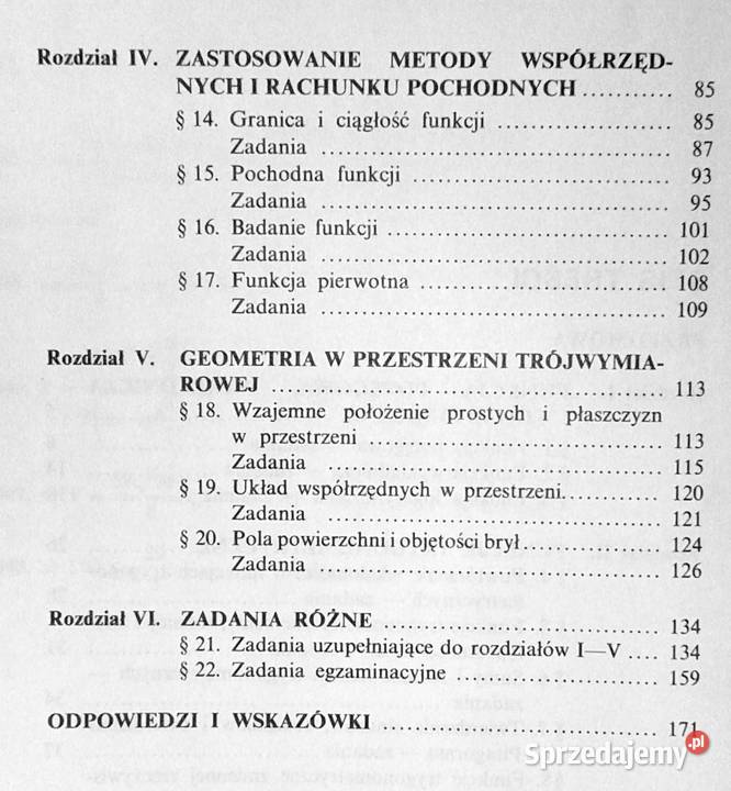 Zbiór zadań z matematykikl kl 34 LO Norbert Chełm