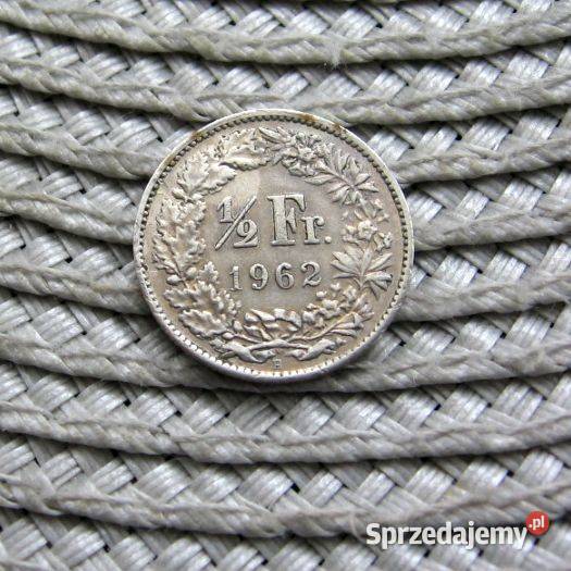 Szwajcaria 12 Franka 1962r Kalisz