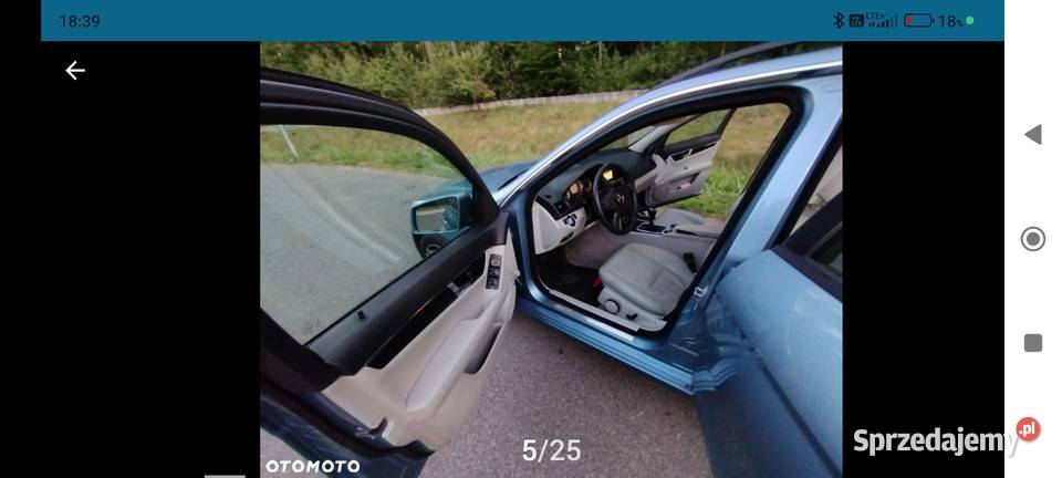 Mercedes C204 2010 światła LED Myszków sprzedam