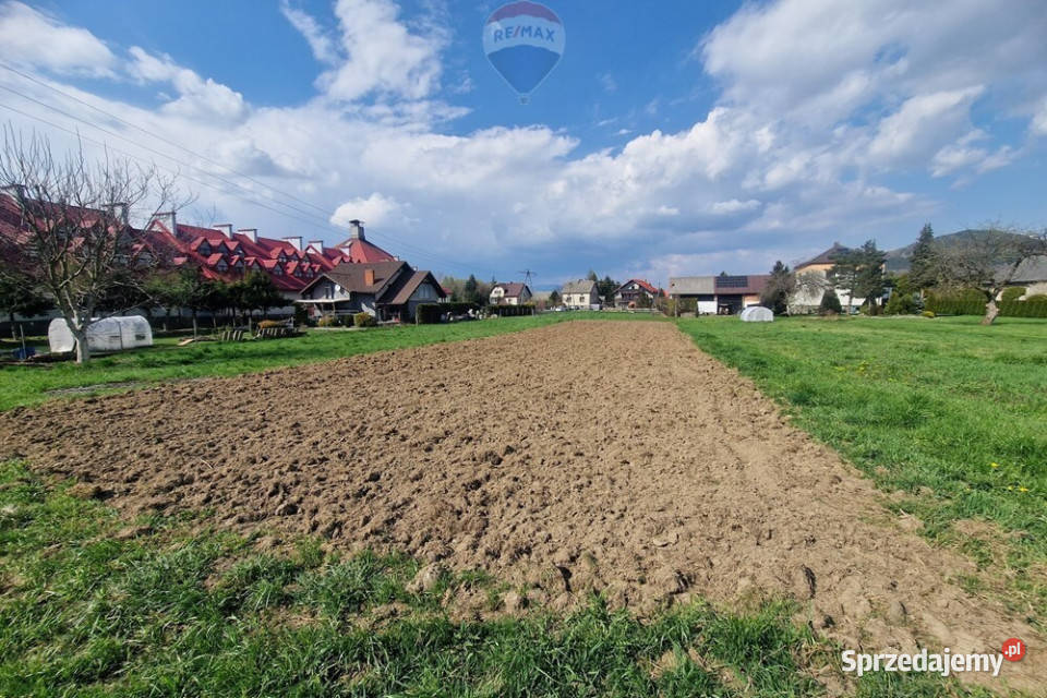 Działka budowlana w Wieprzu rzeki Soła Wieprz