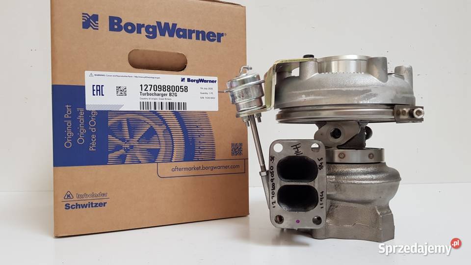 Nowa turbosprężarka BorgWarner KKK 12709880058 Pozostałe Siedlce