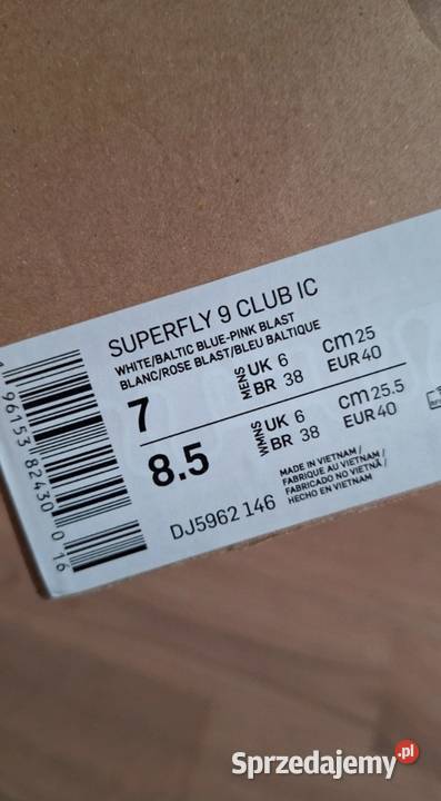 Nike buty superfly halówki mercurial 9 club ic Nysa