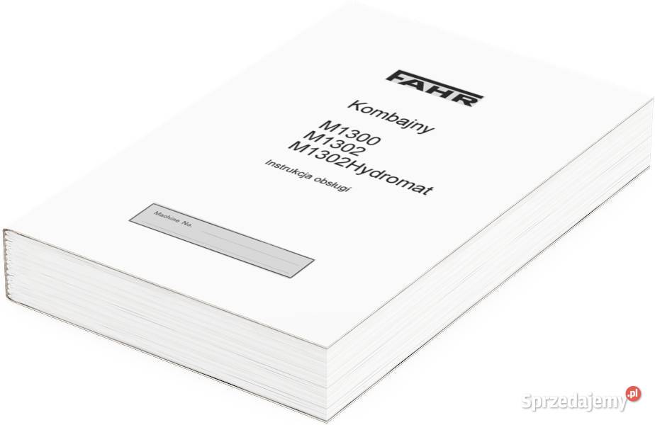 Deutz Fahr VB 2190 Instrukcja katalog napraw Pozostałe Szamotuły