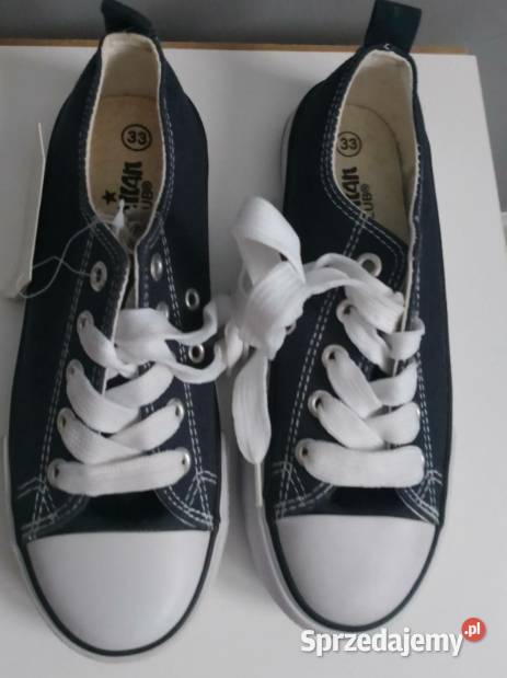 Trampki granatowe rozmiar 33 59 Sportowe lubelskie