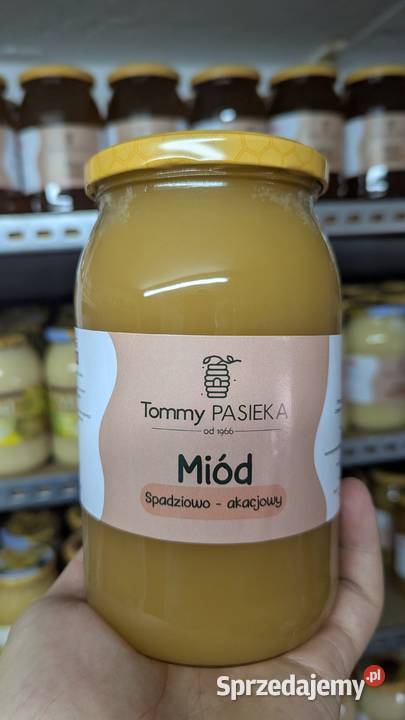 Miód z własnej rzemieślniczej pasieki wielkopolskie Gostyń