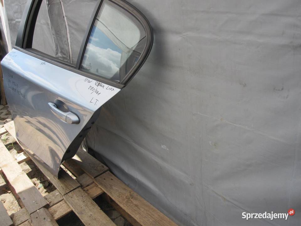 BMW E81 E87 LIFT 09r HB 5D drzwi lewe tył Części samochodowe