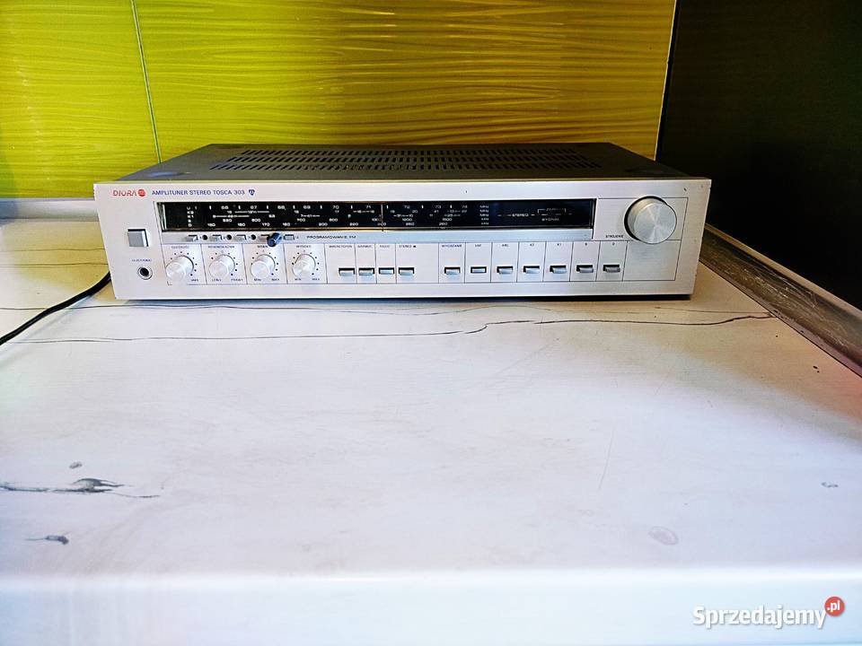 Amplituner Diora Tosca 303przestrojona 88108 mhz Amplitunery mazowieckie Mińsk Mazowiecki