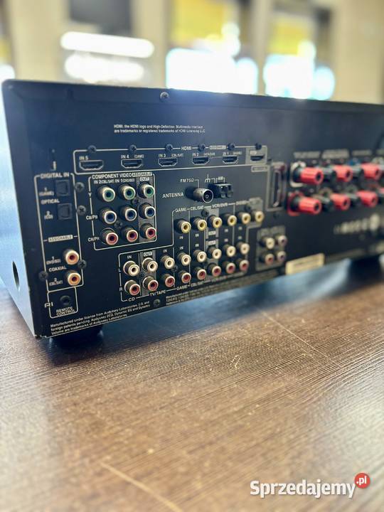 Amplituner Onkyo TXSR607 Czarny Brak pilota Elbląg