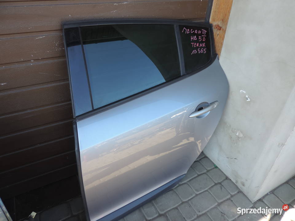 DRZWI LEWY TYŁ LEWE TYLNE RENAULT MEGANE III HB osobowe Nowy Sącz