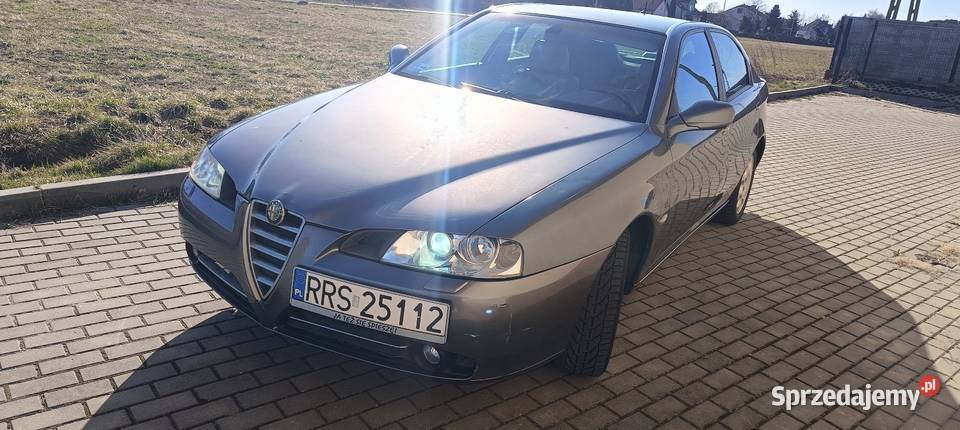 Alfa 166 manual 6 biegów 2004 24 JTD 150 10v isofix