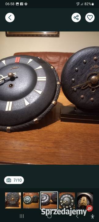 Zegar zegary Jubiler PRL Vintage Toruń