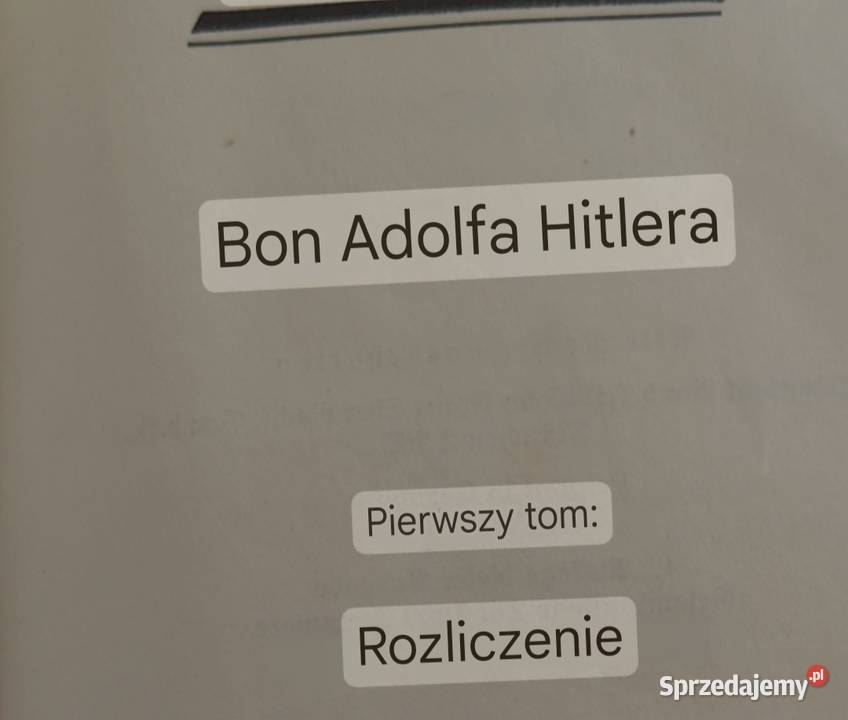MIn Kampf tom 1 śląskie Bytom