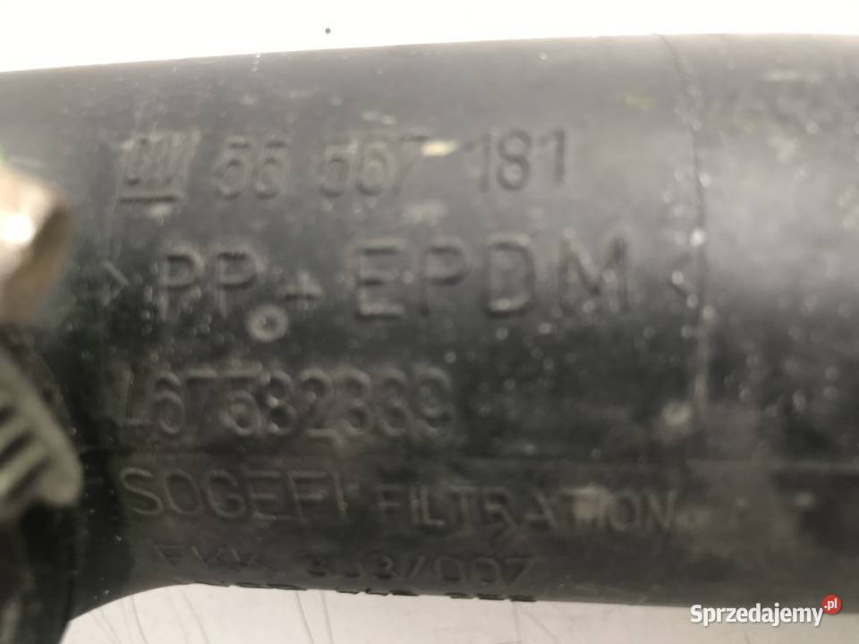 PRZEWÓD POWIETRZA CORSA C D 55557181 Motoryzacja Gidle sprzedam