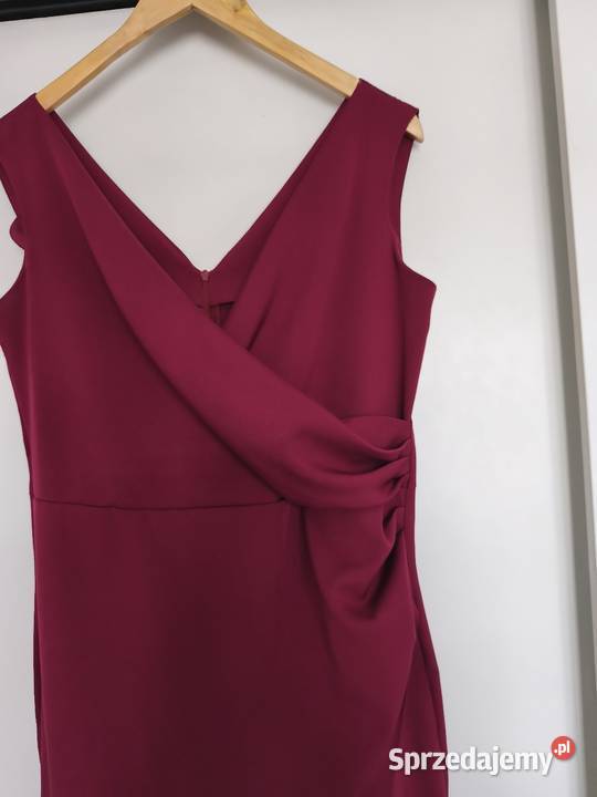 Sukienka bordo 44