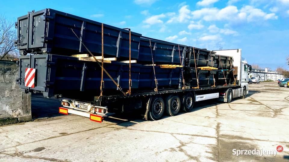 Kontener KP7 3500x1700x1000 ZŁOMODPADY Hakowiec Warszawa