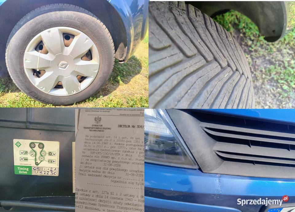 Renault Scenic II 2008 LPG sprawny rodzinny elektryczne lusterka kujawsko-pomorskie Bydgoszcz