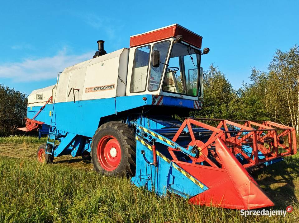 Kombajn zbożowy Fortschritt e512 sprzedam