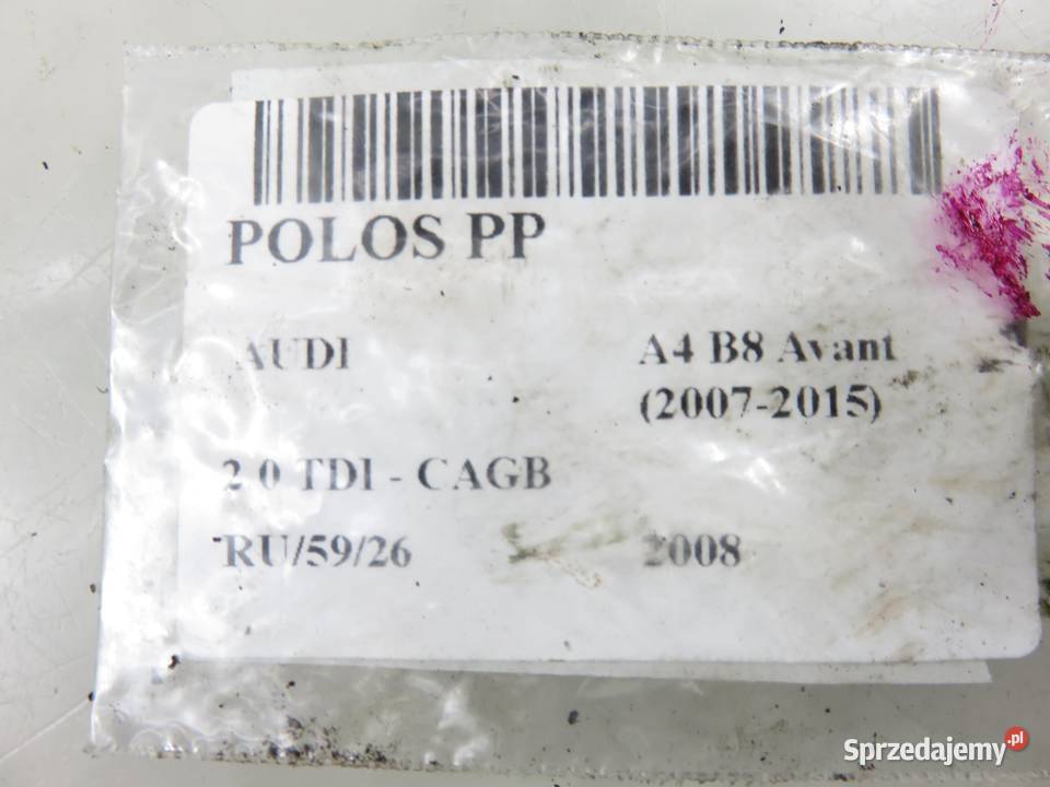 PÓŁOŚ PRAWA PRZEDNIA AUDI A4 B8 20 TDI osobowe