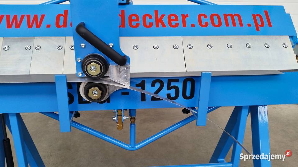 Zaginarka Giętarka 1250 mm Segmentowa