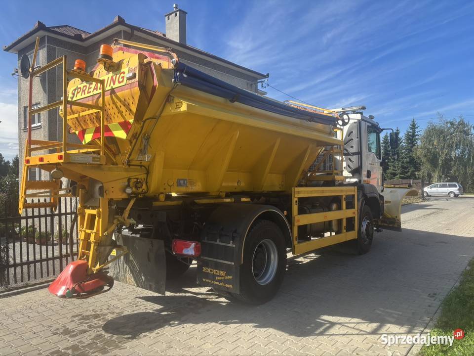MAN TGM 18290 4x4BB 2015 Piaskarka solarka econ Ropczyce sprzedam