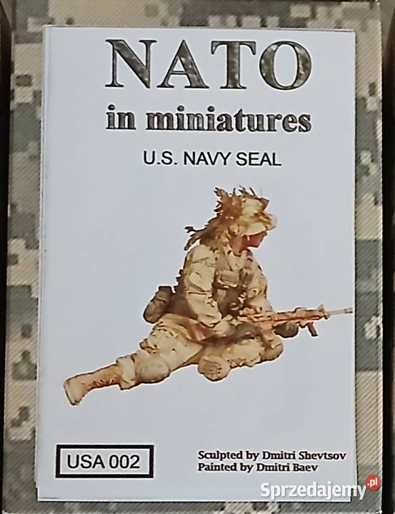 Figurka NATO in Miniatures U002 US NAVY SEAL 135 Lubartów