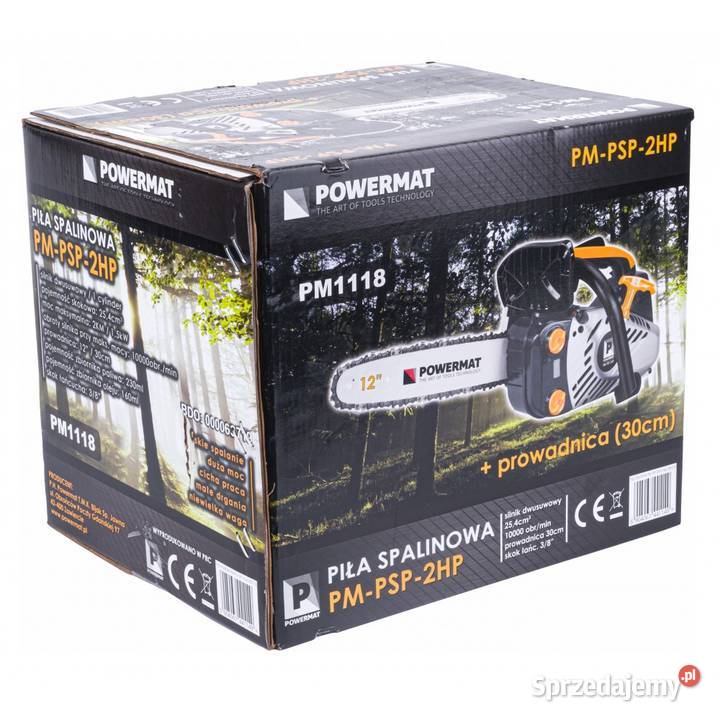 Pilarka Piła SPALINOWA 2 12 Łańcuchowa Gałęzi Ostrołęka