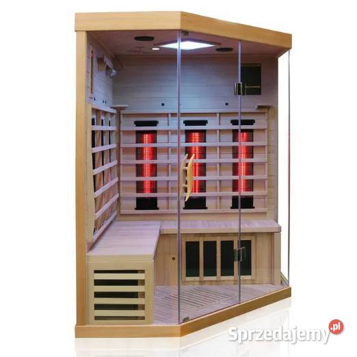 SAUNA Kabina na podczerwień BRANDON 140x140 dual Siedlisko sprzedam