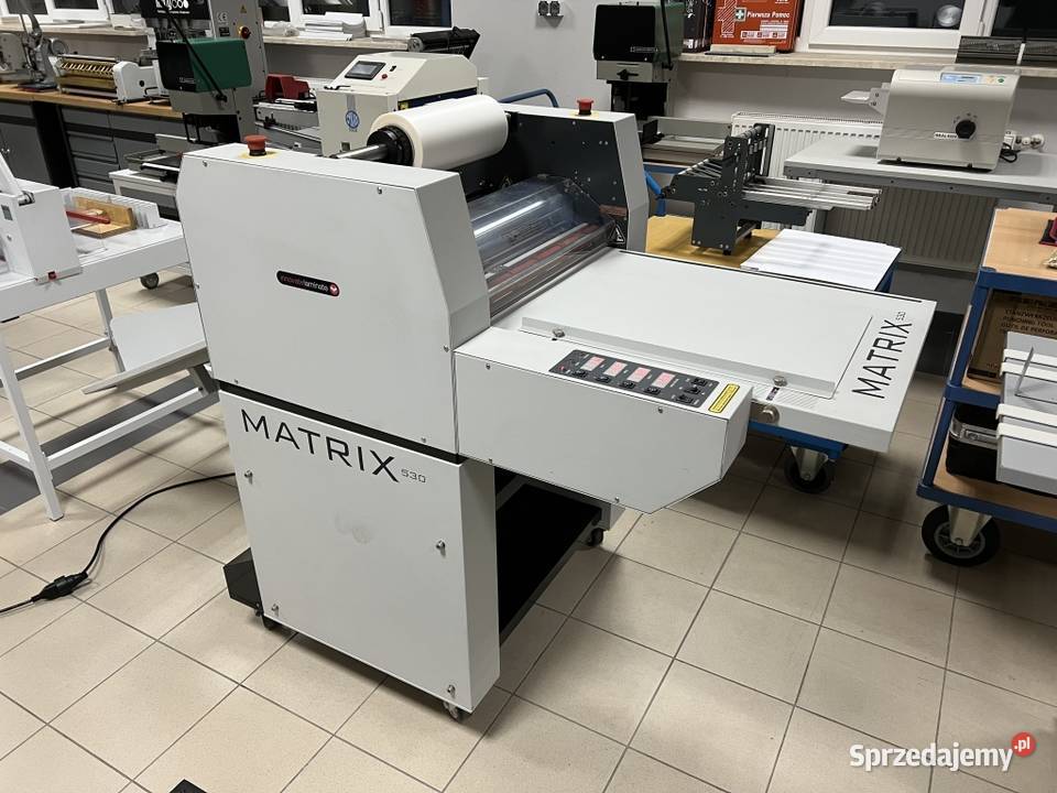 Foliarka laminator Matrix MX 530 mazowieckie Radom