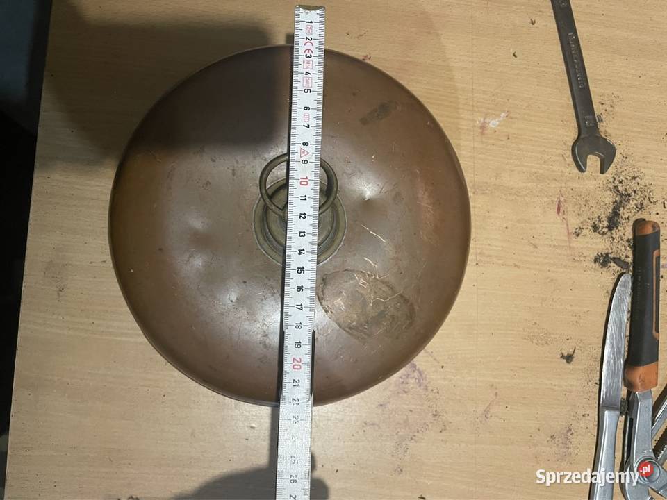 Termofor miedziany loft vintage PRL lampa Kielce sprzedam