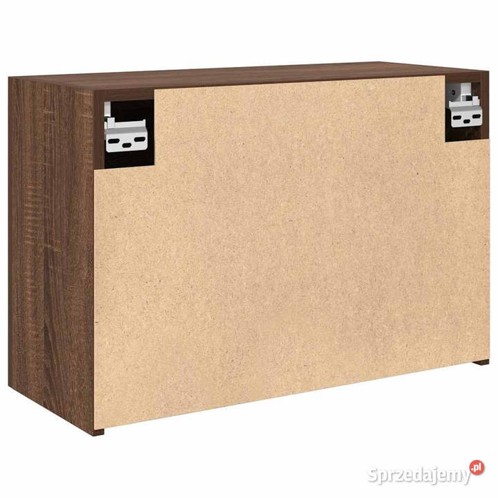 Wisząca szafka łazienkowa brązowy dąb 60x25x40