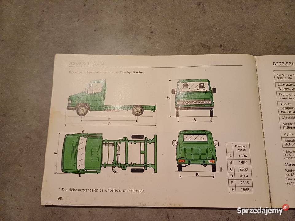Instrukcja FIAT TALENTO Jawor