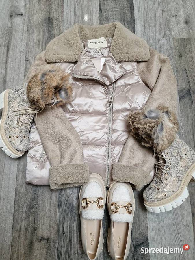 Kurtka Bomberka Pikowana Baranek XS S m Żywiec